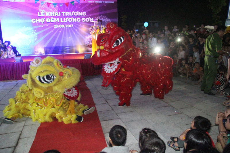 Rực rỡ sắc mầu “Lễ hội Carnaval” - Chợ đêm Lương Sơn