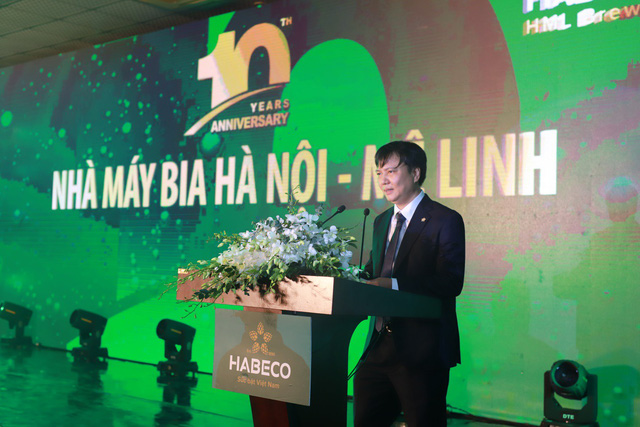 Nhà máy Bia Hà Nội – Mê Linh: Kỷ niệm 10 năm khánh thành và đón nhận Huân chương Lao động hạng Ba - Ảnh 1.